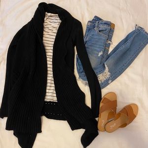 IZ Byer Asymmetrical Cardigan Size XS